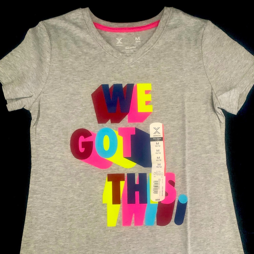 Xersion Girls Quick-Dri shirts NEW
